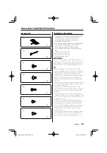 Предварительный просмотр 29 страницы Kenwood EZ500 - Radio / CD Instruction Manual