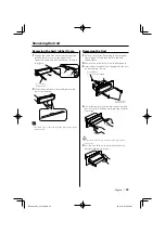 Предварительный просмотр 33 страницы Kenwood EZ500 - Radio / CD Instruction Manual