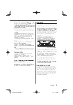 Предварительный просмотр 41 страницы Kenwood EZ500 - Radio / CD Instruction Manual