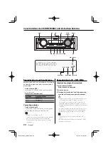 Предварительный просмотр 90 страницы Kenwood EZ500 - Radio / CD Instruction Manual