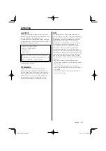 Preview for 3 page of Kenwood EZ700SR Instruction Manual