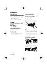 Preview for 14 page of Kenwood EZ700SR Instruction Manual