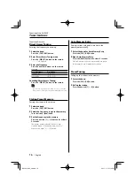 Preview for 16 page of Kenwood EZ700SR Instruction Manual