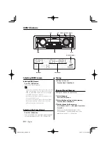 Preview for 20 page of Kenwood EZ700SR Instruction Manual