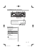 Preview for 23 page of Kenwood EZ700SR Instruction Manual