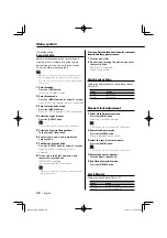 Preview for 28 page of Kenwood EZ700SR Instruction Manual