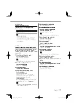 Preview for 31 page of Kenwood EZ700SR Instruction Manual