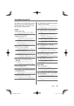 Preview for 41 page of Kenwood EZ700SR Instruction Manual