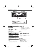 Preview for 54 page of Kenwood EZ700SR Instruction Manual