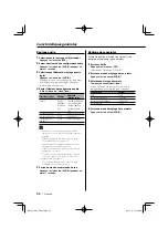 Preview for 56 page of Kenwood EZ700SR Instruction Manual