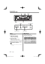 Preview for 60 page of Kenwood EZ700SR Instruction Manual