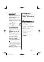 Preview for 71 page of Kenwood EZ700SR Instruction Manual