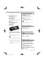 Preview for 115 page of Kenwood EZ700SR Instruction Manual