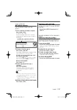 Preview for 117 page of Kenwood EZ700SR Instruction Manual