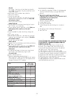 Preview for 73 page of Kenwood FDP60 Instructions Manual