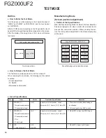 Предварительный просмотр 14 страницы Kenwood FGZ000UF2 Service Manual