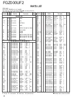 Предварительный просмотр 42 страницы Kenwood FGZ000UF2 Service Manual