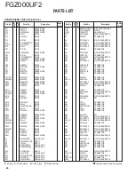 Предварительный просмотр 46 страницы Kenwood FGZ000UF2 Service Manual