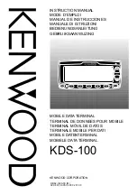 Preview for 1 page of Kenwood FleetSync KDS-100 Instruction Manual