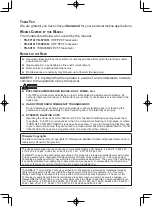 Preview for 3 page of Kenwood FleetSync TK-5810(H) Instruction Manual