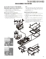 Предварительный просмотр 21 страницы Kenwood FleetSync TK-5810(H) Service Manual