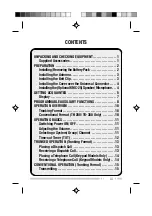 Preview for 4 page of Kenwood FM Transceiver TK-481 Instruction Manual