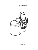 Kenwood FP110 series Manual preview