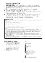 Preview for 6 page of Kenwood FP12 Instructions Manual