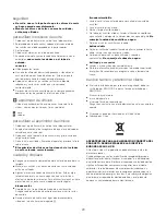 Предварительный просмотр 32 страницы Kenwood FP260 series Instructions Manual