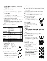 Предварительный просмотр 6 страницы Kenwood FP510 series User Manual