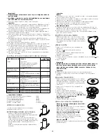 Предварительный просмотр 27 страницы Kenwood FP510 series User Manual