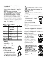 Предварительный просмотр 35 страницы Kenwood FP510 series User Manual