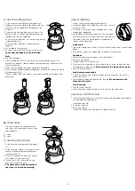 Предварительный просмотр 6 страницы Kenwood FP580 series Quick Start Manual