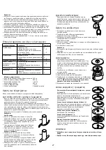 Preview for 29 page of Kenwood FP580 series Quick Start Manual