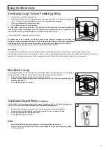 Preview for 8 page of Kenwood FP670 series Manual