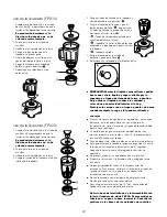 Предварительный просмотр 23 страницы Kenwood FP910 series Manual