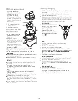 Preview for 30 page of Kenwood fp959 Instructions Manual