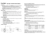 Preview for 1 page of Kenwood FreeTalk UBZ-AM14 Instruction Manual