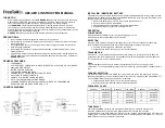 Kenwood FreeTalk UBZ-AM14 Instruction Manual предпросмотр