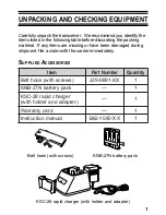 Preview for 7 page of Kenwood FreeTalk XLS TK-3131 Instruction Manual