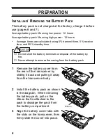 Preview for 10 page of Kenwood FreeTalk XLS TK-3131 Instruction Manual