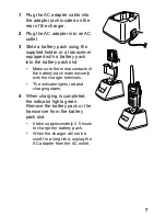 Preview for 13 page of Kenwood FreeTalk XLS TK-3131 Instruction Manual