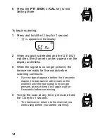 Preview for 20 page of Kenwood FreeTalk XLS TK-3131 Instruction Manual