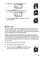 Preview for 31 page of Kenwood FreeTalk XLS TK-3131 Instruction Manual