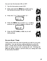 Preview for 33 page of Kenwood FreeTalk XLS TK-3131 Instruction Manual