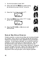 Preview for 38 page of Kenwood FreeTalk XLS TK-3131 Instruction Manual