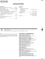 Предварительный просмотр 13 страницы Kenwood G-EQ300 Service Manual