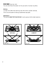 Preview for 8 page of Kenwood HCG700 Instructions For Use - Installation Advice