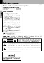 Предварительный просмотр 2 страницы Kenwood HD-7 Instruction Manual