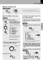 Предварительный просмотр 17 страницы Kenwood HD-7 Instruction Manual